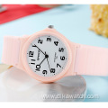 SANDA 6010 Casual And Compact Silicone Watch Strap Wild Small Fresh Female High School Student Ins Wind Watches